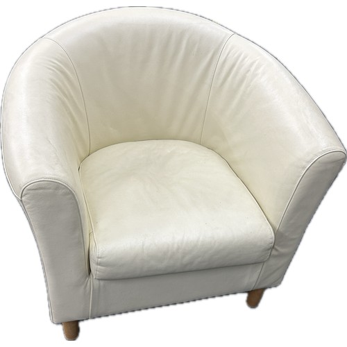 317 - Cream tub chair