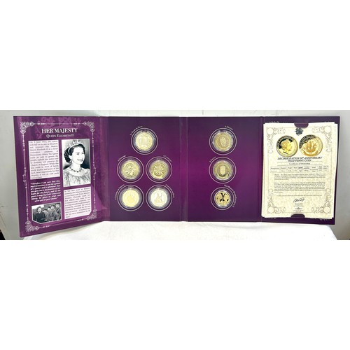 366 - The Ultimate Platinum Jubilee Collection complete coin set by London Mint Office with COA