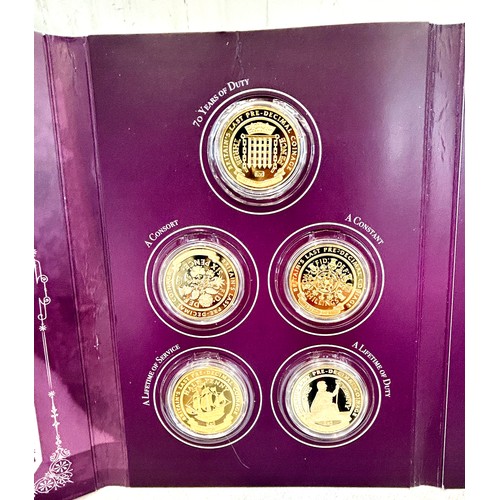 366 - The Ultimate Platinum Jubilee Collection complete coin set by London Mint Office with COA