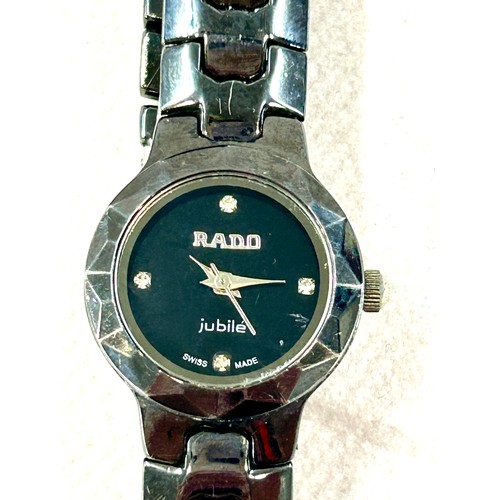 Rado jubile swiss tungsten steel best sale