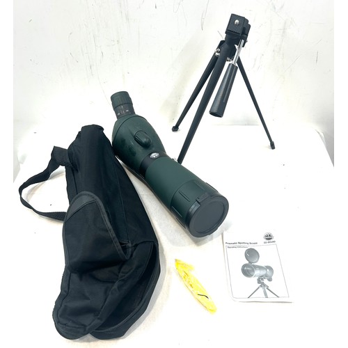 534 - Prismatic Spotting Scope & Tripod 20-60 X 60