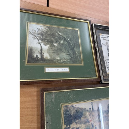 68 - Three framed pictures measures approximately 15 inches wide 12 inches long