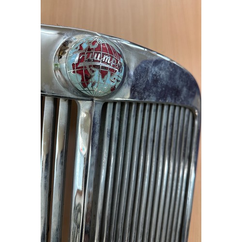 136 - Vintage Triumph grill 21 inches by 24 inches by 10 inches