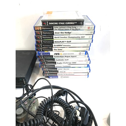 158 - PS2 and a selection of playstation games, untested