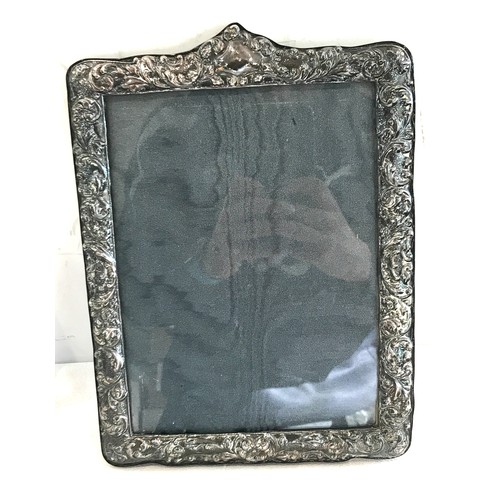 373 - 2 Silver hallmarked photo frames