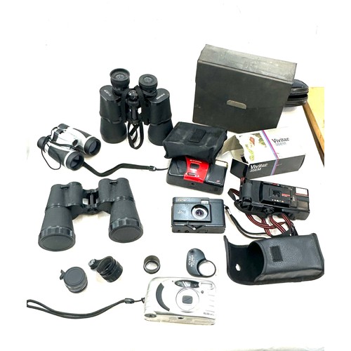 181 - Selection of assorted cameras and binoculars