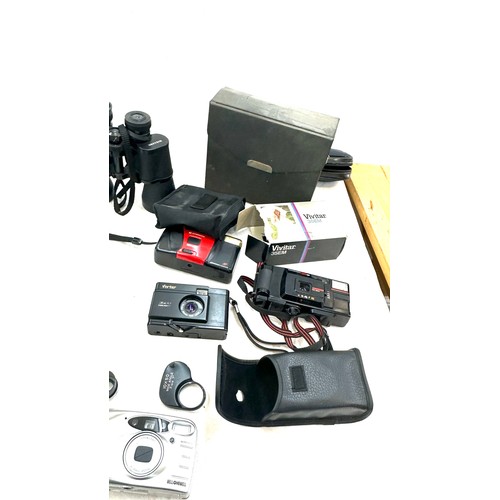 181 - Selection of assorted cameras and binoculars