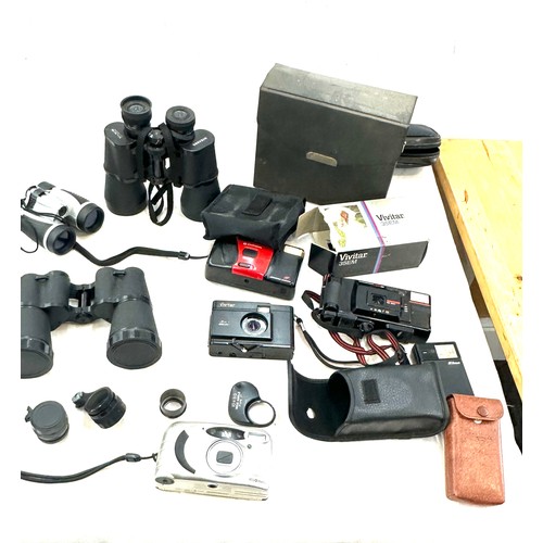 181 - Selection of assorted cameras and binoculars