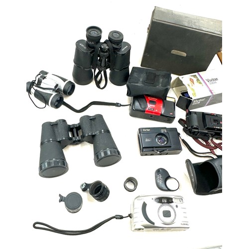 181 - Selection of assorted cameras and binoculars