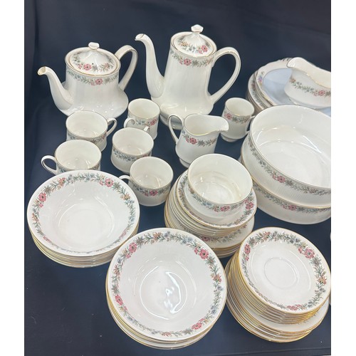 153 - Large selection of Paragon Belinda tea/ coffee and dinner part set includes tureens, bowls, plates e... 