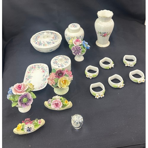 156 - Selection of miscellaneous includes Flower pots,  Wedgwood etc