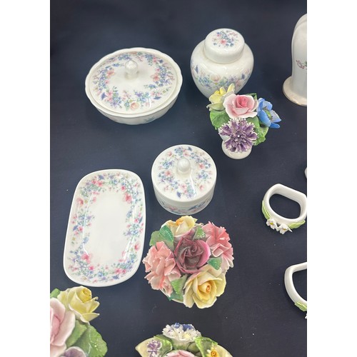 156 - Selection of miscellaneous includes Flower pots,  Wedgwood etc