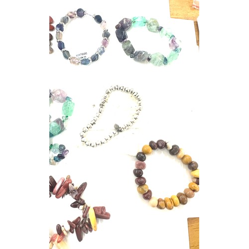 497 - Selection of Gemporia gemstone jewellery includes bracelets etc