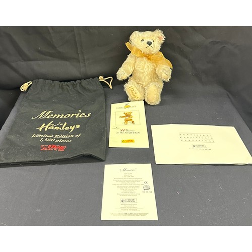 71 - Steiff Hamleys memories teddy bear 661730, 27 cm tall