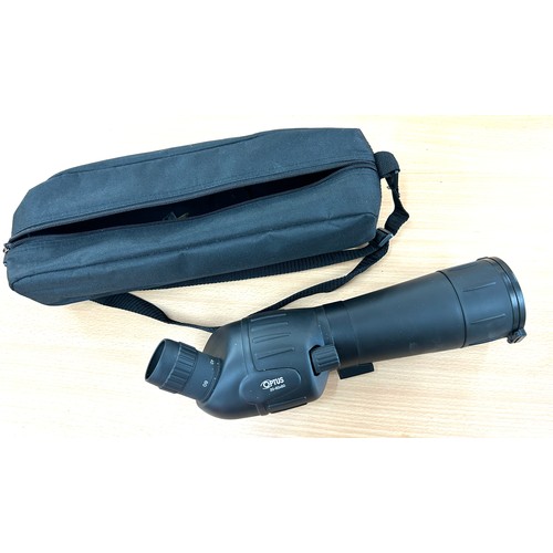 92 - Optus 20 - 60 x 60 spotting scope in carry case