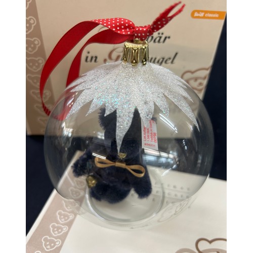 4 - Steiff Bauble in original box