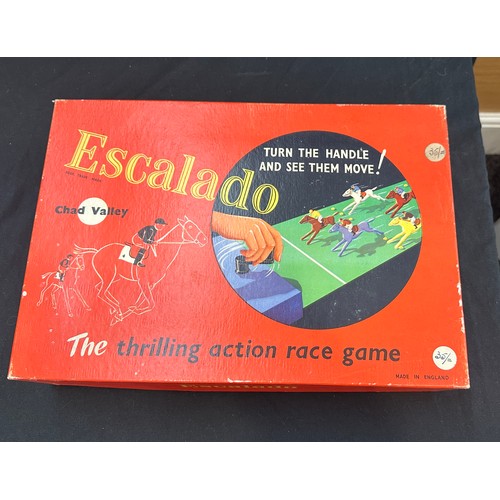 122 - Escalado Chad Valley horse racing game circa 1968 - complete