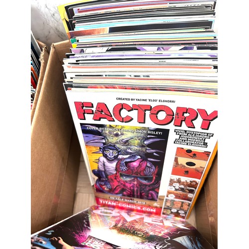 240 - Large selection of a variety of comics to include DC, Project Super powers, The Wake etc approx 300+... 