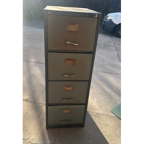 100P - Four drawer filing cabinet