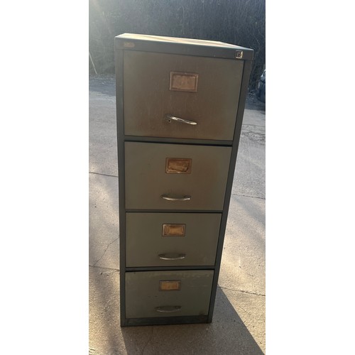 100P - Four drawer filing cabinet