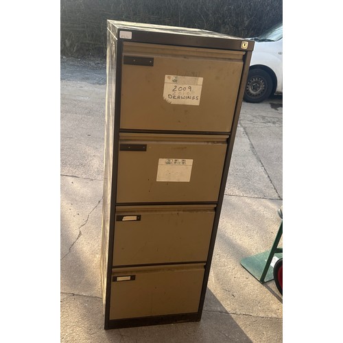 100R - Four drawer filing cabinet