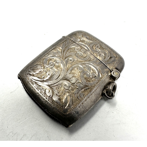 3 - Antique silver vesta case