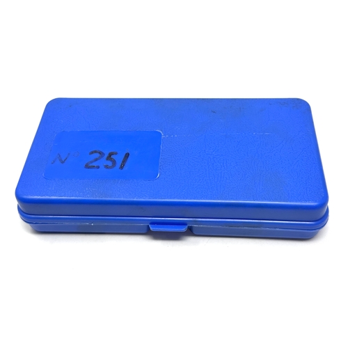 425 - Verdict Caliper Gauge  No251 jewelled 0.001  In blue plastic box