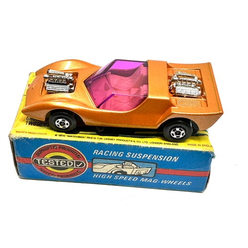 418 - 4 original boxed matchbox superfast cars