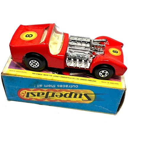 418 - 4 original boxed matchbox superfast cars