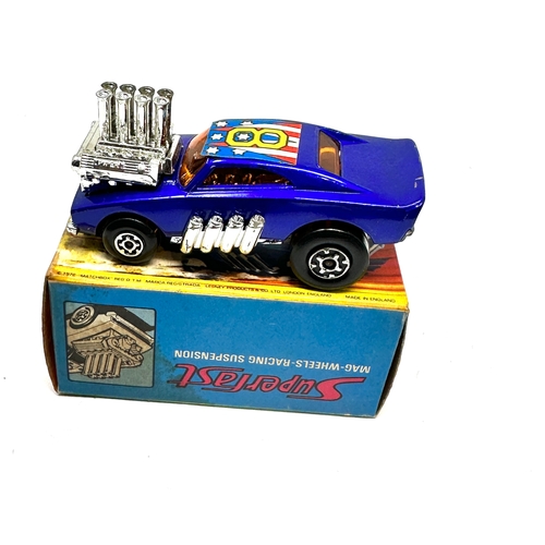 422 - 4 original boxed matchbox superfast cars