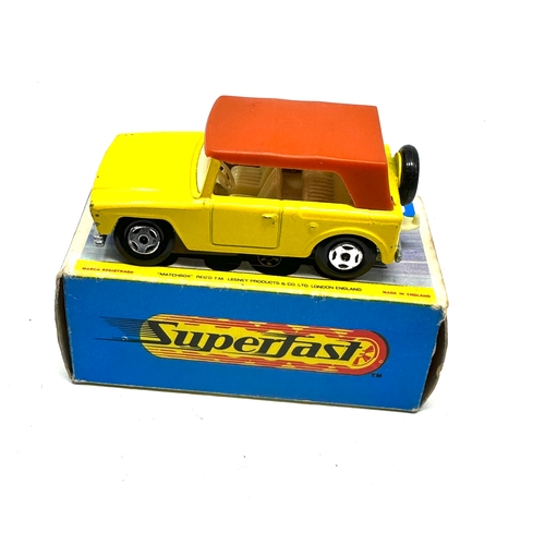 422 - 4 original boxed matchbox superfast cars