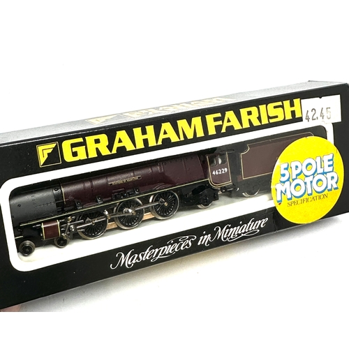 423 - Original boxed graham farish  N gauge Duchess class Duchess of Hamilton No 1816