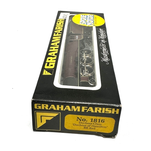 423 - Original boxed graham farish  N gauge Duchess class Duchess of Hamilton No 1816