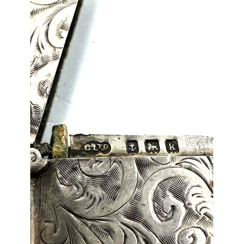 5 - Antique silver vesta case