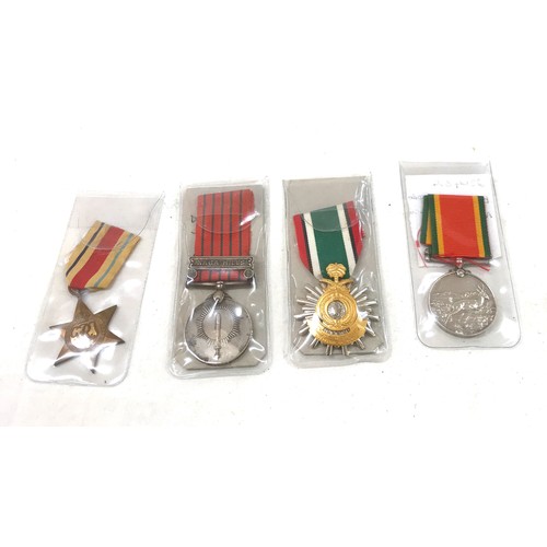 535 - Selection of general service medals to include India, Africa and WW2