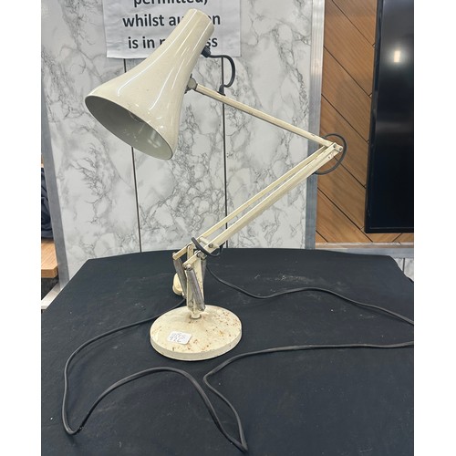 294 - Vintage angle poise lamp measures approx 34 inches tall- untested