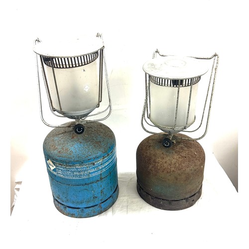 204 - Two vintage calor gas  camping lights