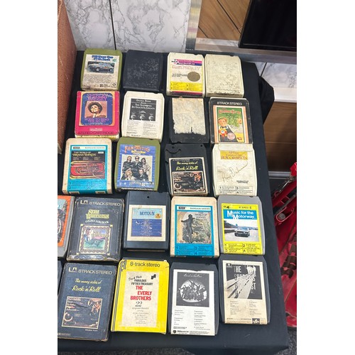 168 - Selection of vintage 8-Tracks cassettes to include Diana Ross  etc