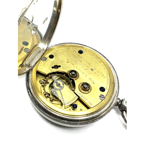 392 - Antique Silver open face J.w.Benson London pocket watch the watch is ticking