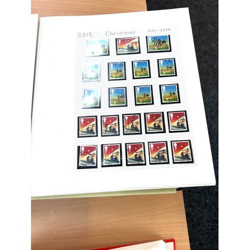 352 - Selection of 6 stamp albums to include Decimals, Coronation, Christmas etc