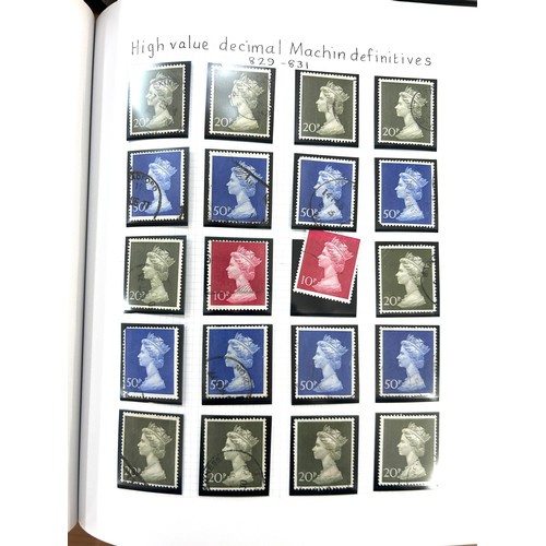 359 - Selection of 6 stamp albums to include British Anniversaries, high decimals, South Africa birds etc