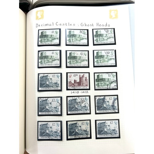 359 - Selection of 6 stamp albums to include British Anniversaries, high decimals, South Africa birds etc