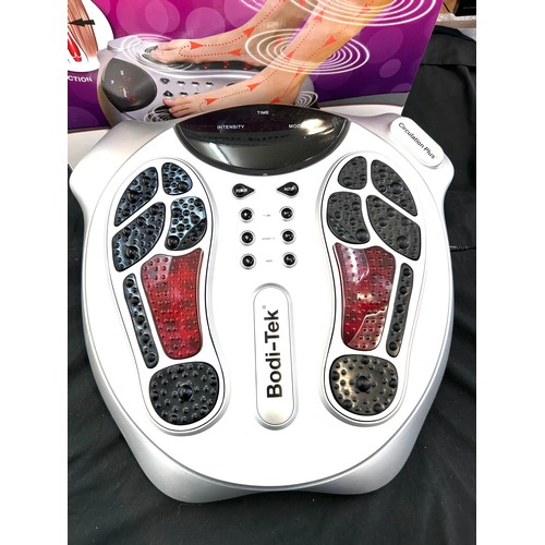 222 - Boxed circulation plus foot and leg massager