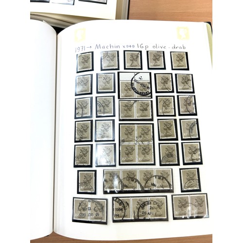 345 - Selection of 6 stamp albums to include Anniversary of the penny black, birds of Britain, 2nd class s... 