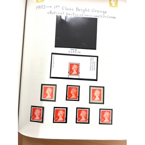 345 - Selection of 6 stamp albums to include Anniversary of the penny black, birds of Britain, 2nd class s... 