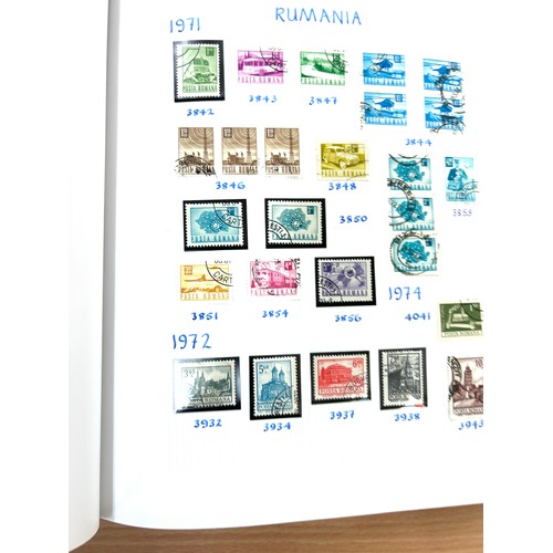 346 - Selection of 6 stamp albums to include Classic British sport cards, fish, World heritage sights etc