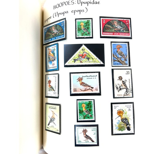 348 - Selection of 6 stamp albums to include Kingfisher, Japan, Barn Owls etc