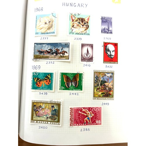 349 - Selection of 6 stamp albums to include The Northern Ireland, Hungary, Anniversary of William Shakesp... 