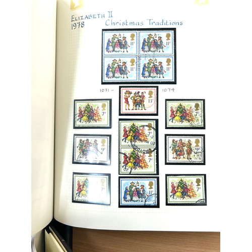 349 - Selection of 6 stamp albums to include The Northern Ireland, Hungary, Anniversary of William Shakesp... 