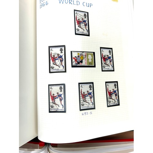 356 - Selection of 6 stamp albums to include Battle of Britain, Christmas 1985, Netherlands etc